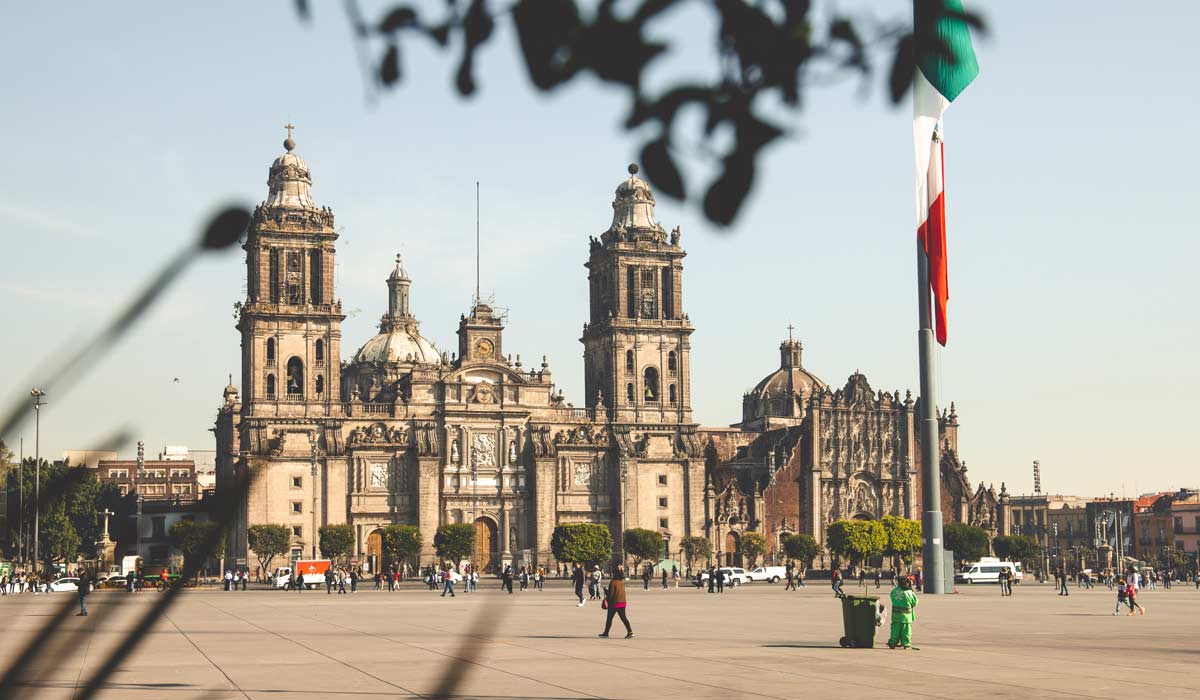 Plaza de la Constitución in Mexico