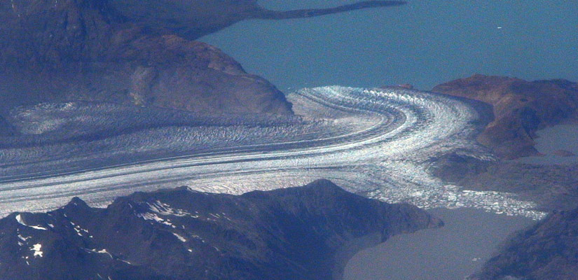 vistas del glaciar viedma patagonia
