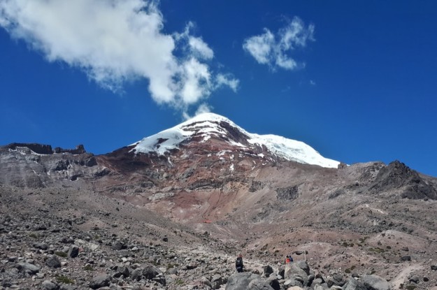 Chimborazo Volcano in Ecuador