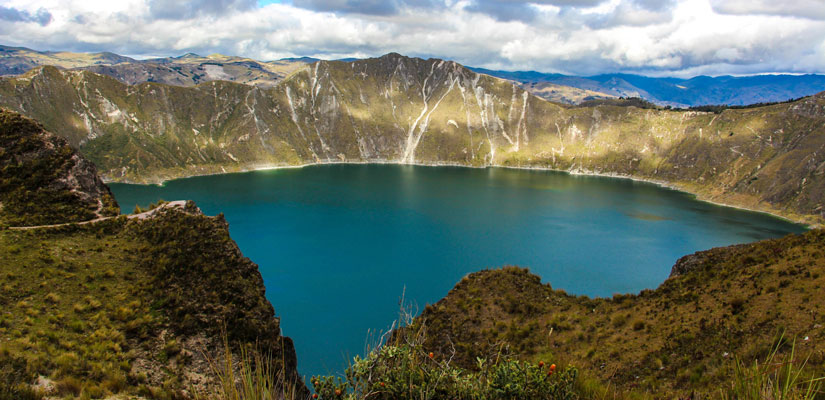 Laguna del Quilitoa en Ecuador