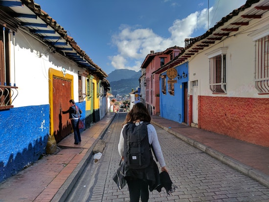 Casas de colores en Colombia