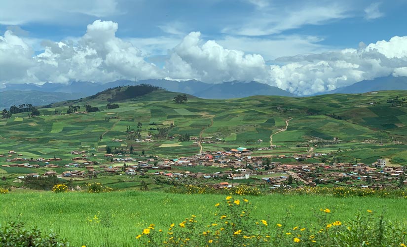 Pueblo de chinchero, Perú