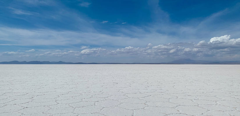Desert in Uyuni Salt Flats
