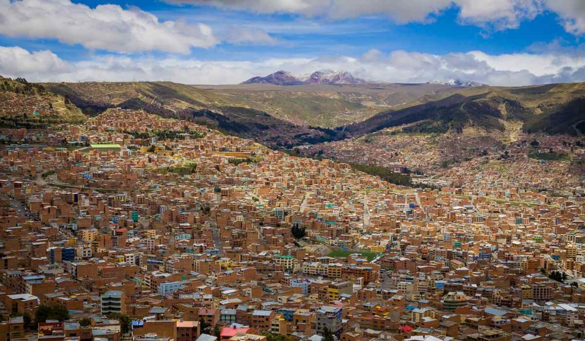 La Paz city views