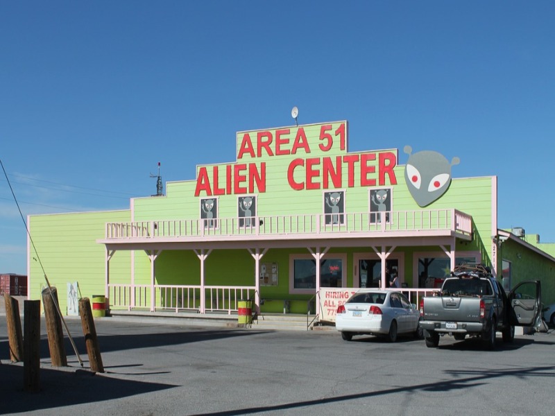 Area 51 alien center
