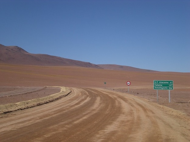 route à la frontière bolivienne