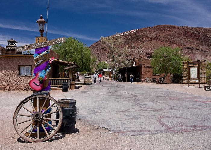 Entrance to Calico ghost town California