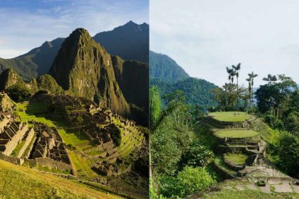 landscape of Machu Picchu and Lost City