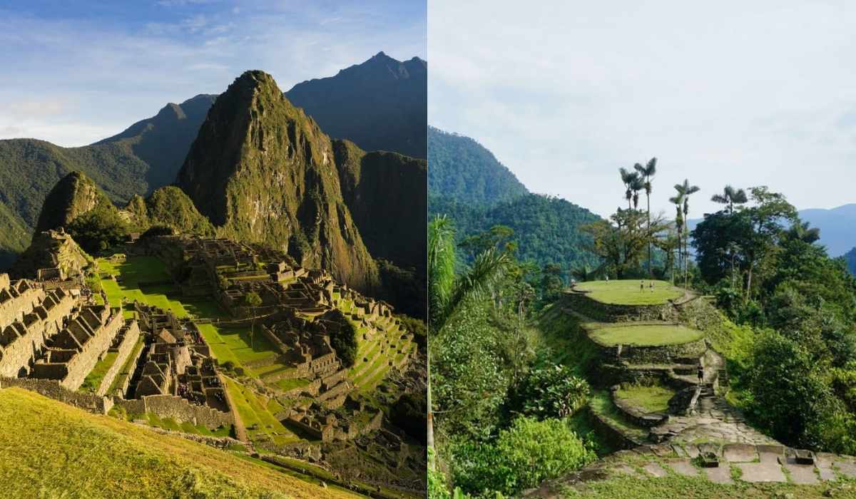 landscape of Machu Picchu and Lost City
