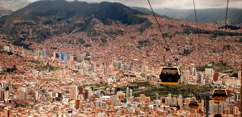 La Paz capital a mayor altitud del mundo
