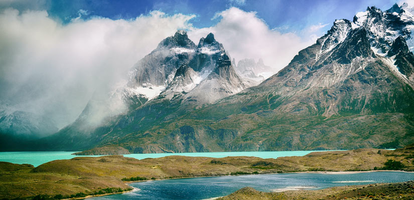 lake nordenskjold is a place to see in torres del paine