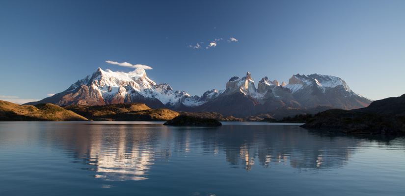 lake pehoe in torres del paine