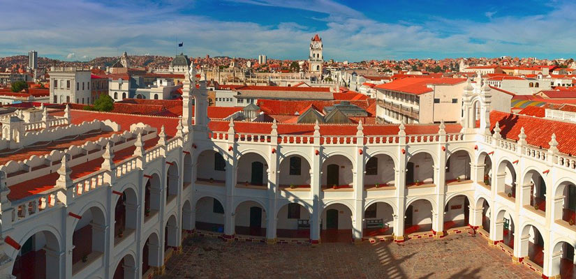 sucre capital city on a 2 weeks itinerary in bolivia
