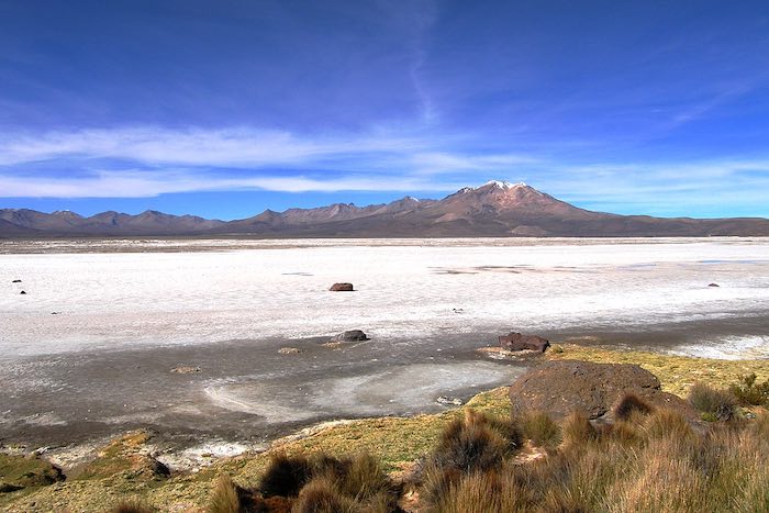 Surire Salt Flat in Chile
