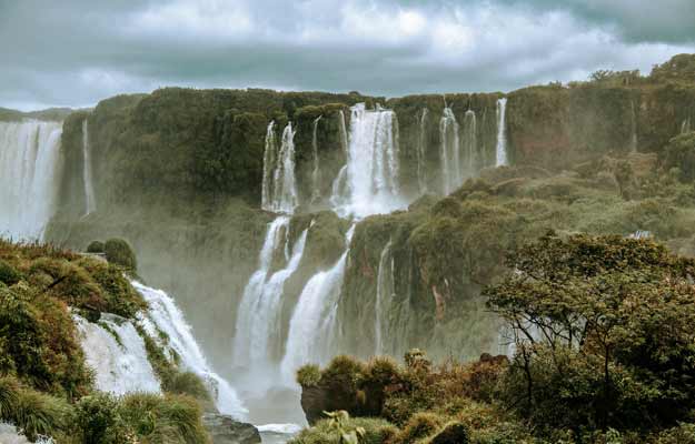 Amazona waterfalls views