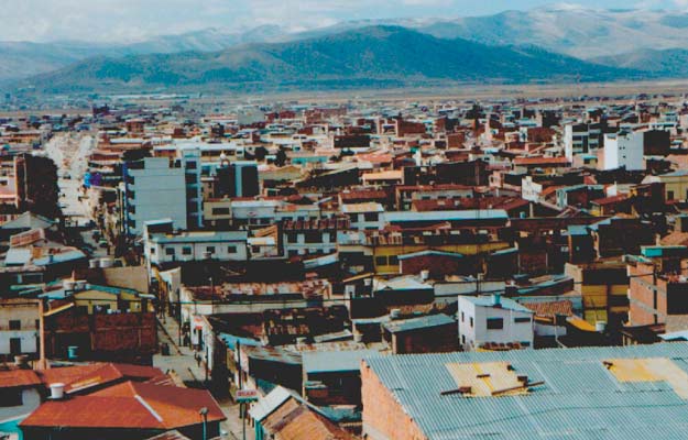 Oruro city views