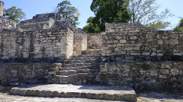 one of the best mayan ruins of Calakmul