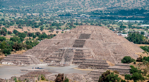piramide del sol de Teotihuacan