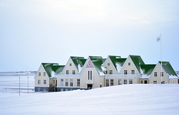 Group family houses in Iceland