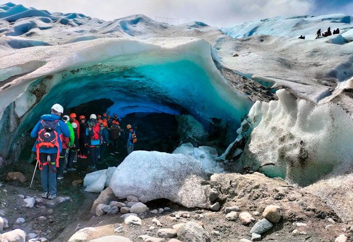 cueva de hielo perito moreno